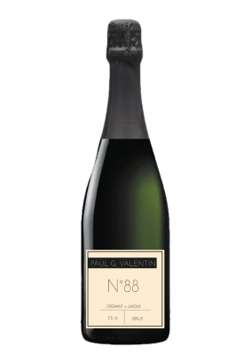 PAUL G. VALENTIN CREMANT BRUT NATURE N°88 - Mousserande vin - Limoux - Chardonay - Pinot noir - Chenin blanc