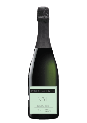 PAUL G. VALENTIN CREMANT BRUT NATURE N°91 - Mousserande vin - Limoux - Chardonay - Pinot noir - Chenin blanc