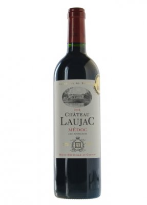 Chateau LAUJAC Medoc Rouge - Rött Vin - Bordeaux - Sauvignon Blanc - Merlot - Petit Verdot