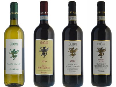 Nobla Vinlådan Crociani - Vinpaket Toscana