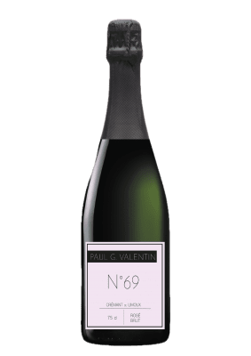 PAUL G. VALENTIN CREMANT ROSE N°69 - ousserande vin - Limoux - Chardonay - Pinot noir - Chenin blanc