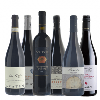 Då är rödvin grejen! - 12 flaskor - Vinpaket
